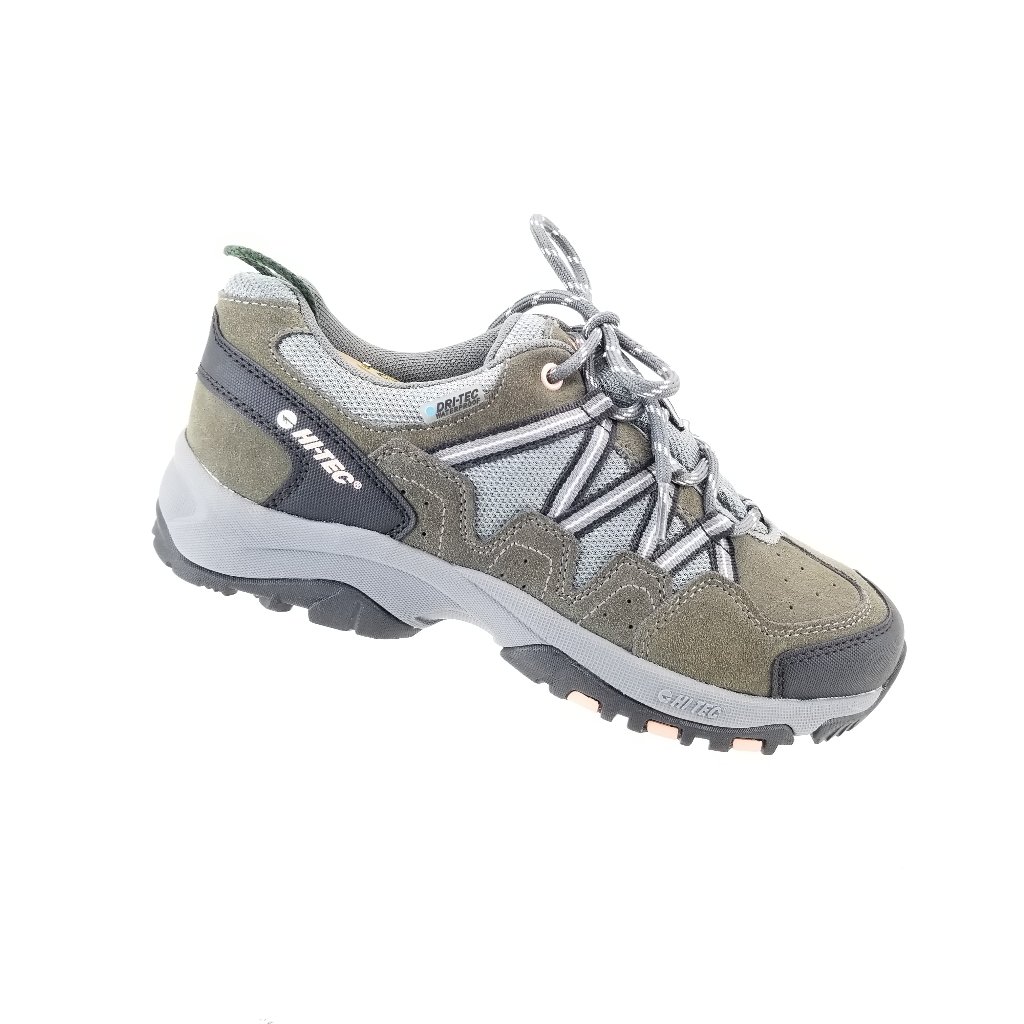 Hi-Tec Women's Athletic Shoes - Gray And Green